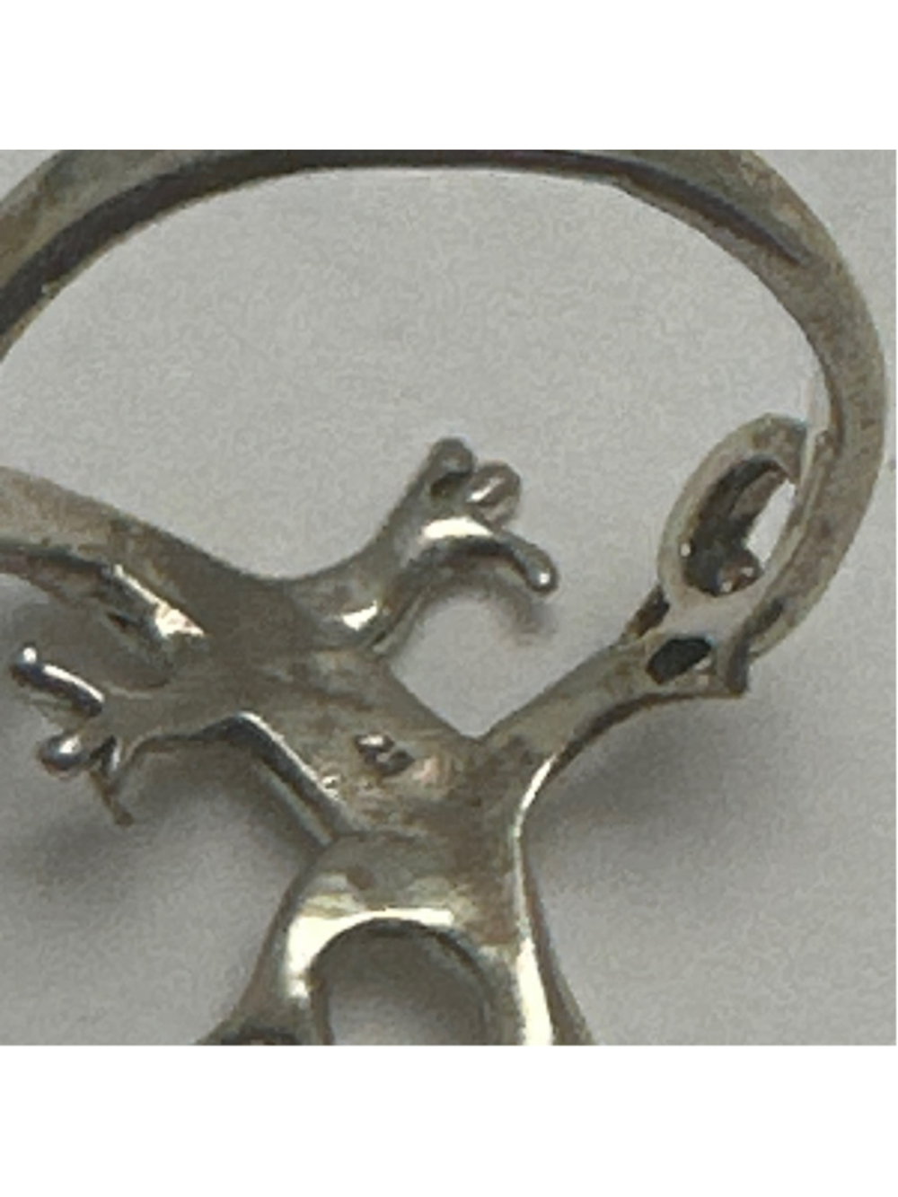 Women's Unbranded Silver Lizard Statement Ring - Picture 4 of 4